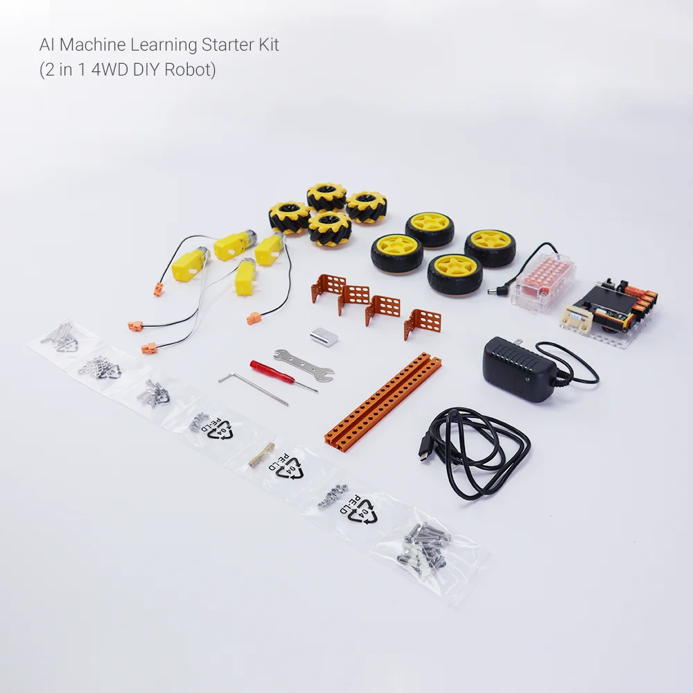 

Weeemake 2 in 1 STEM Education K210 Robot AI Face Recognition Robotics for Kids Metal AI Robot