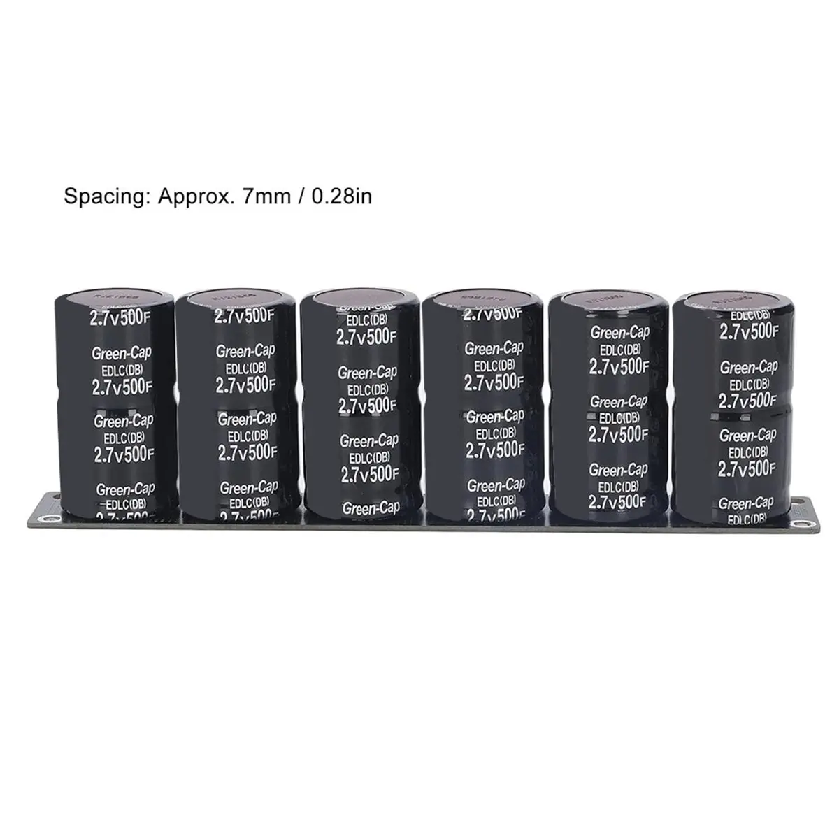 16V-83F Super für Kondensator Bank 2,7V 500F Schutzplatte Kondensator Audio Elektrolytkondensator Car Audio