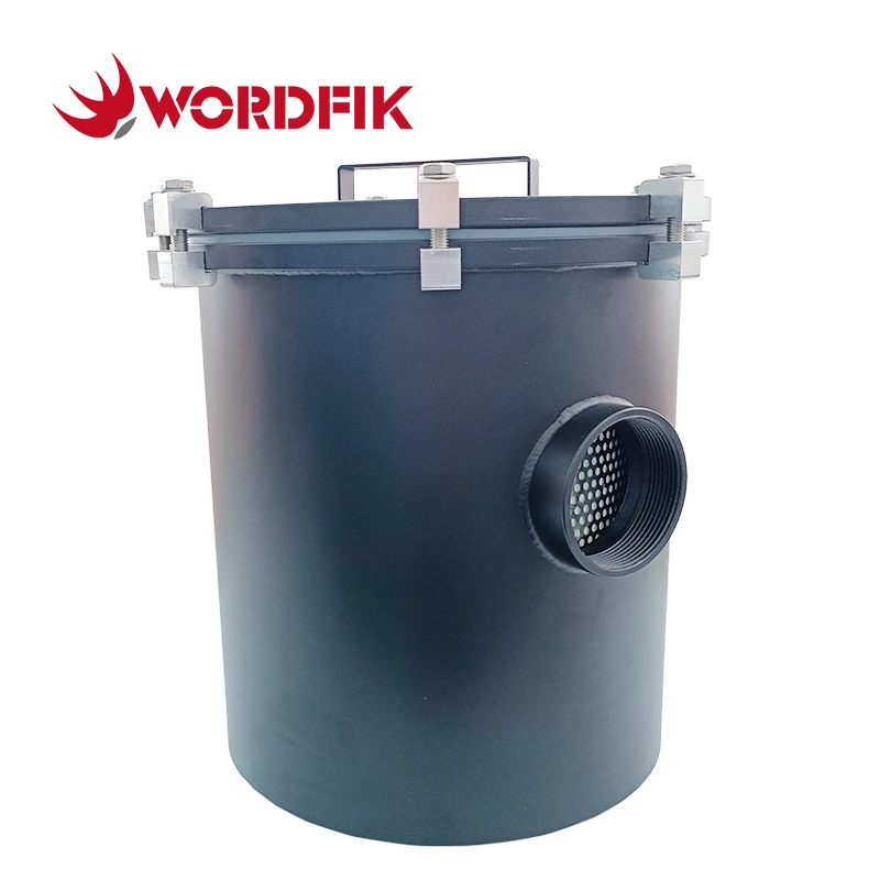 

Connection Customizable Clamp Type Vacuum Pumps Air Filter Housing F008 4 Inch Wordfik Spare Parts Filter Assembly