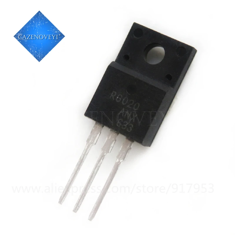 

VANXV 5 шт./лот R6020ANX R6020A R6020 TO-220FM 600 В 20 А в наличии