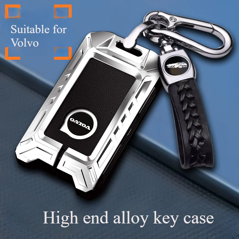 Suitable for Volvo Keycase Sleeves Xc60 S90 S60 Key Case Xc40 Xc90 V60 V90 Modified Keychain