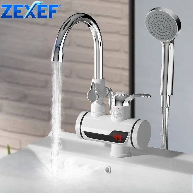 

ZEXEF Смеситель для душа для ванной комнаты с датчиком, электрический смеситель для гурманов, кухонный смеситель из нержавеющей стали, бытовая техника, смеситель для раковины, умывальник
