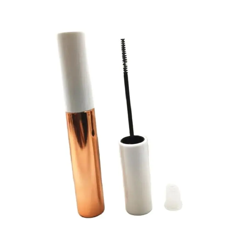 10ML Mascara Tubes Empty Long Thin Brush White Lid Cosmetic Packaging Container Makeup Eyelash Growth Liquid Bottle