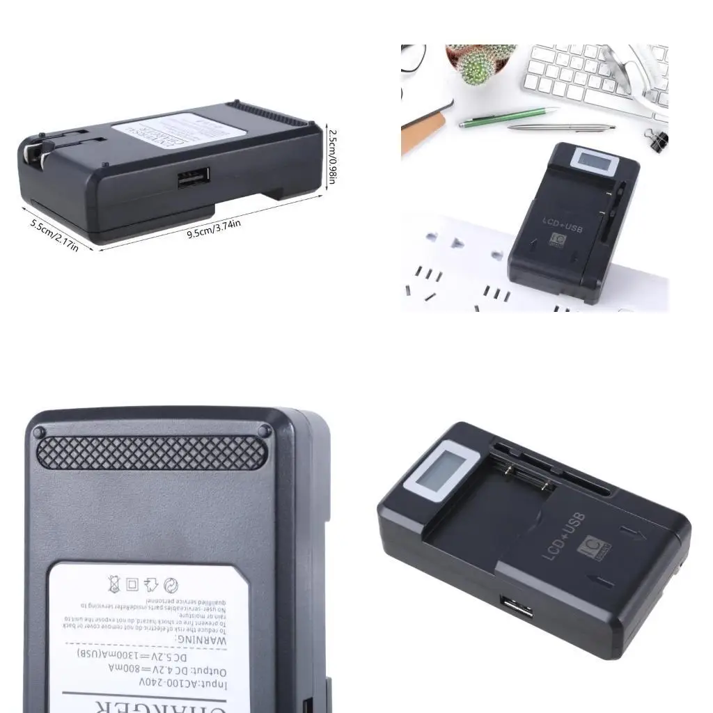 

Y1UB LCD Display Wall Travel Support USB Double Output for Mobile Phone Camer