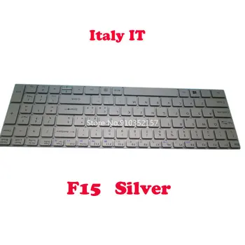 Laptop backlit keyboard for Teclast F15 Italy without frame silver new