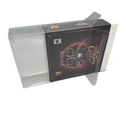 Clear Protection Box for PS5 for Baldur's Gate 3 Deluxe Edition Limited Edition Collection Display Storage Case
