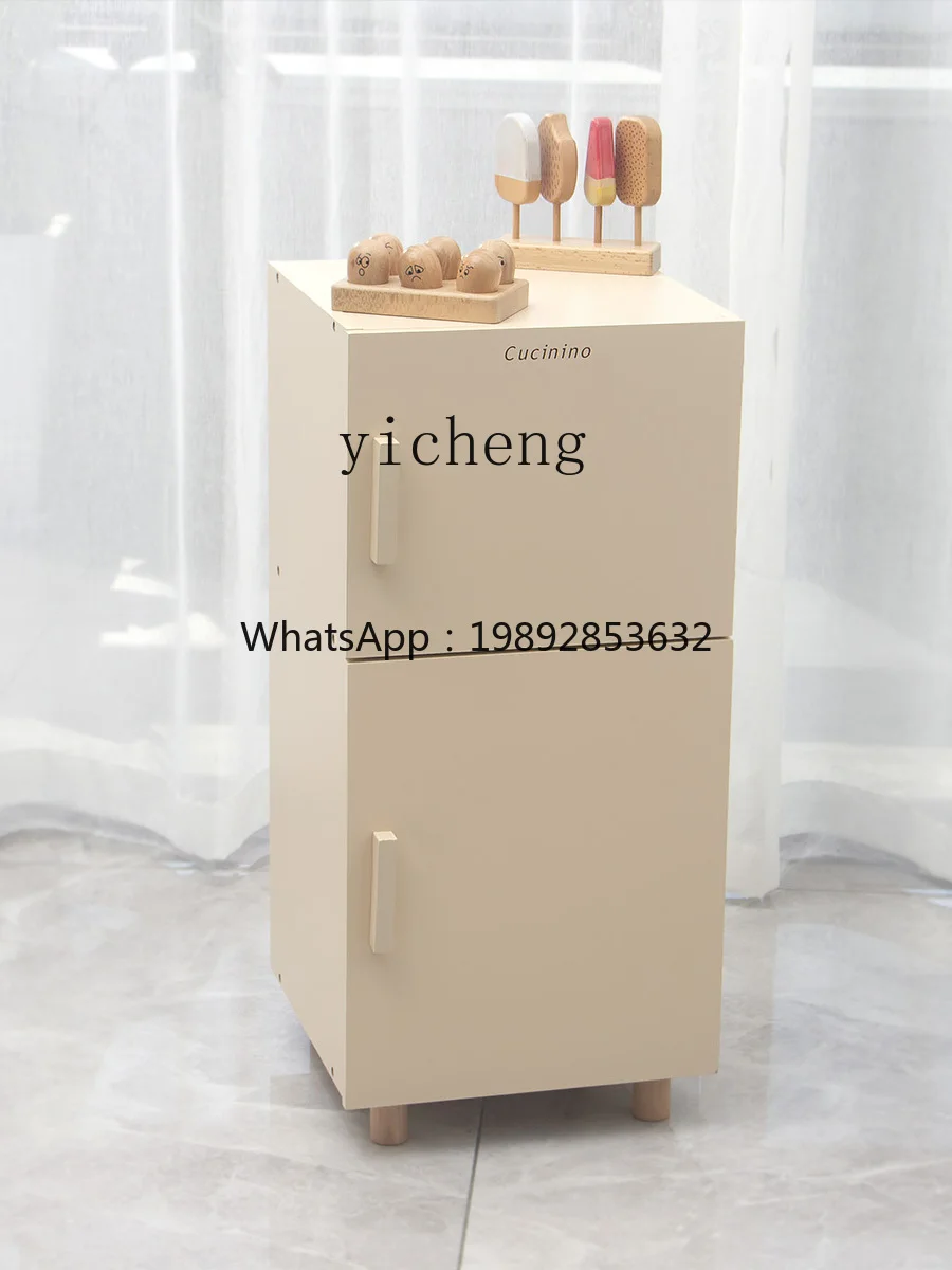 XL ألعاب المطبخ للأطفال لعب منزل محاكاة طاولة الشواء فتاة الطبخ أدوات المطبخ الخشبية