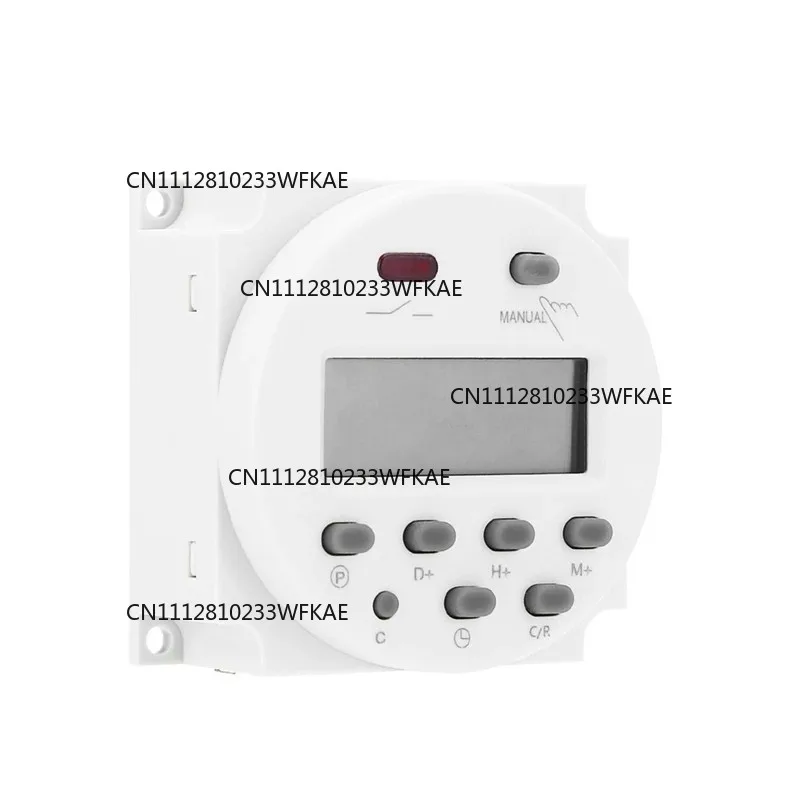 CN101A 12V/24V/110V/220V Single and double countdown micro cycle time control switch timer controller min control 16A