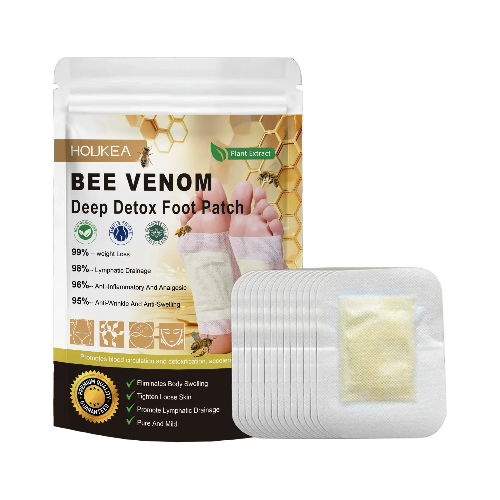 Herbal Foot Patch with Ginger  - Detox Foot Patch recension och pris