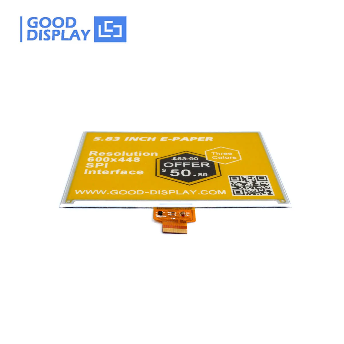 Super Cheap E-Ink Module ! 5.83 Inch 3-Color E-Paper Screen | Liquidation Sale for Arduino RPi