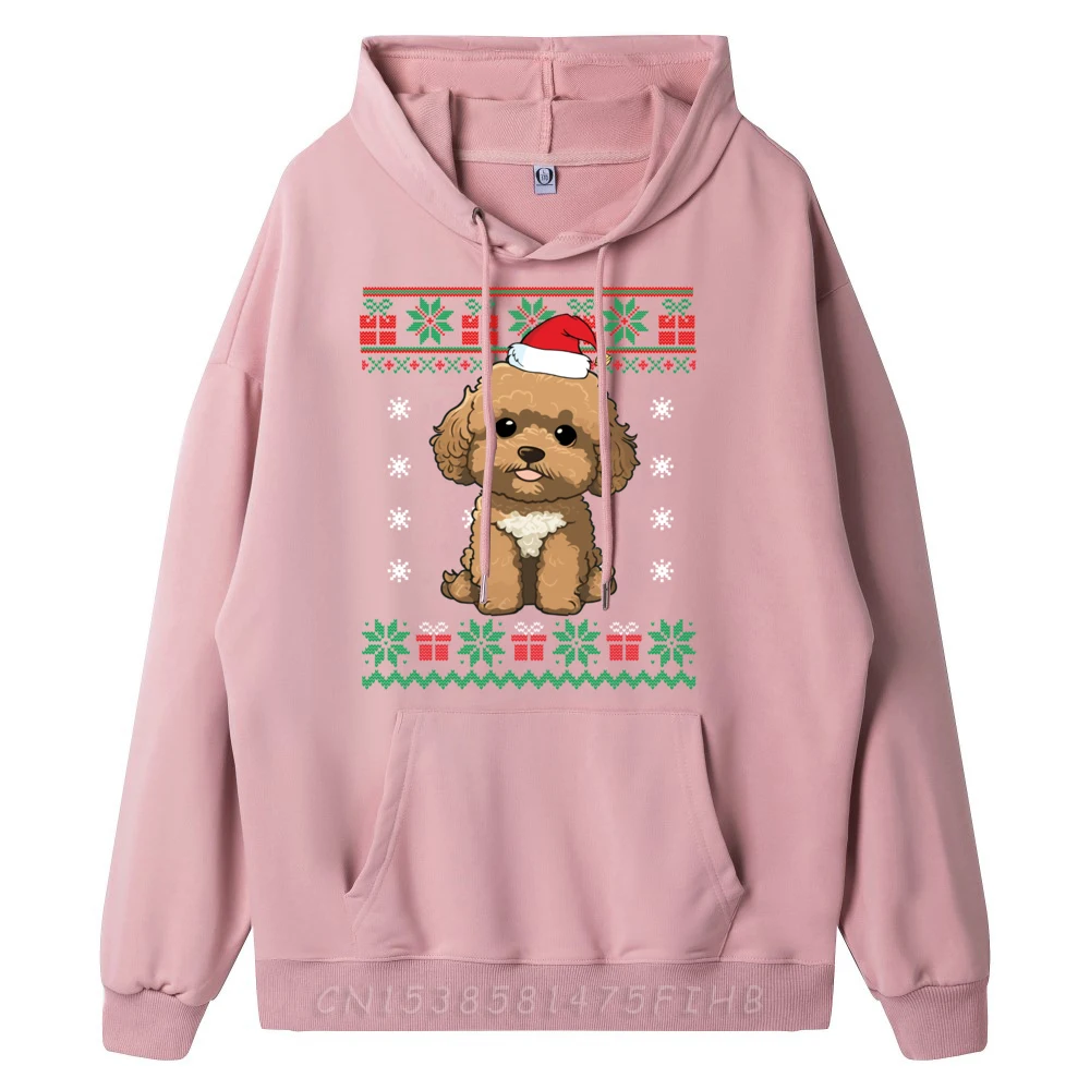 Sweter Natal jelek anjing Cavapoo kaus untuk kekasih anjing anak anjing untuk pria