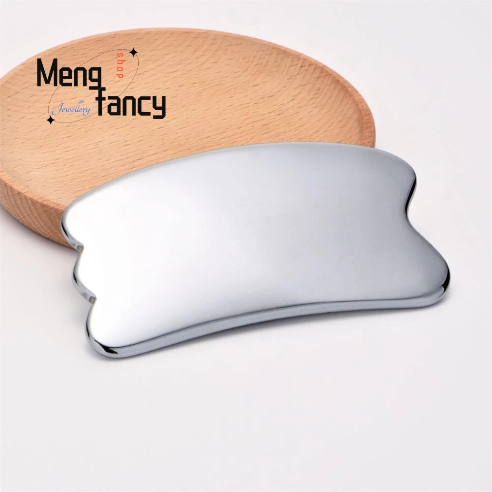 Energy stone terahertz scraping board fashion spa exquisite elegant simple high-grade beauty care meridian multi-silica crystal