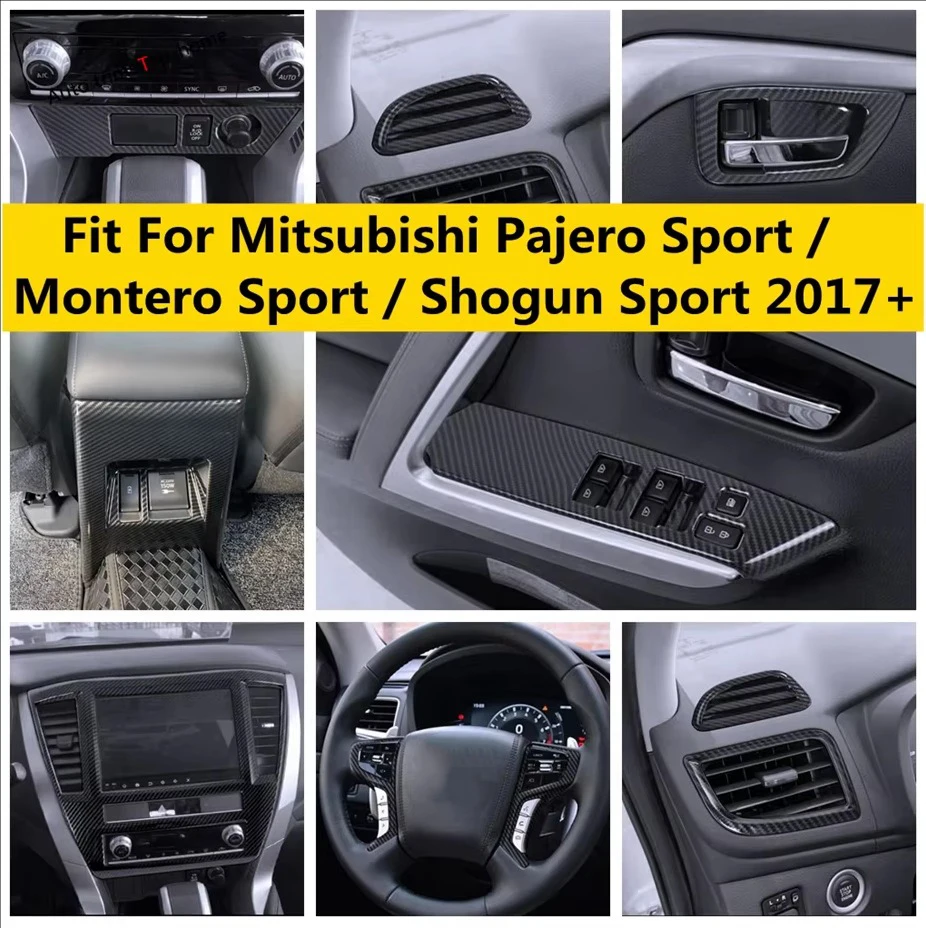 

Navigation Frame Air AC Vent Door Handle Bowl Cover Trim For Mitsubishi Pajero Sport / Montero Sport / Shogun Sport 2017 - 2021