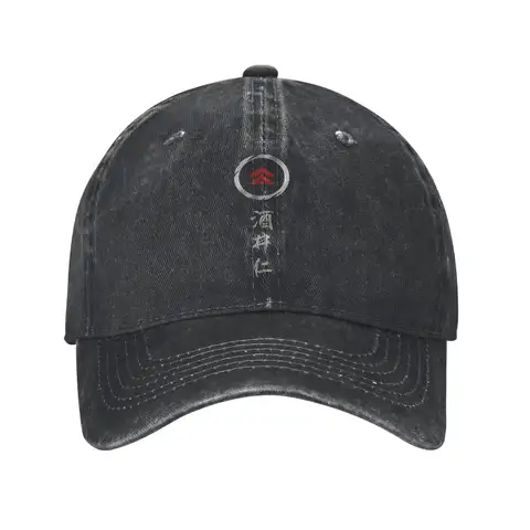 Jin Sakai - Ghost Of Tsushima - Kanji Logo Fashion Baseball Cap  Retro Hats  Vlog Shooting Hats