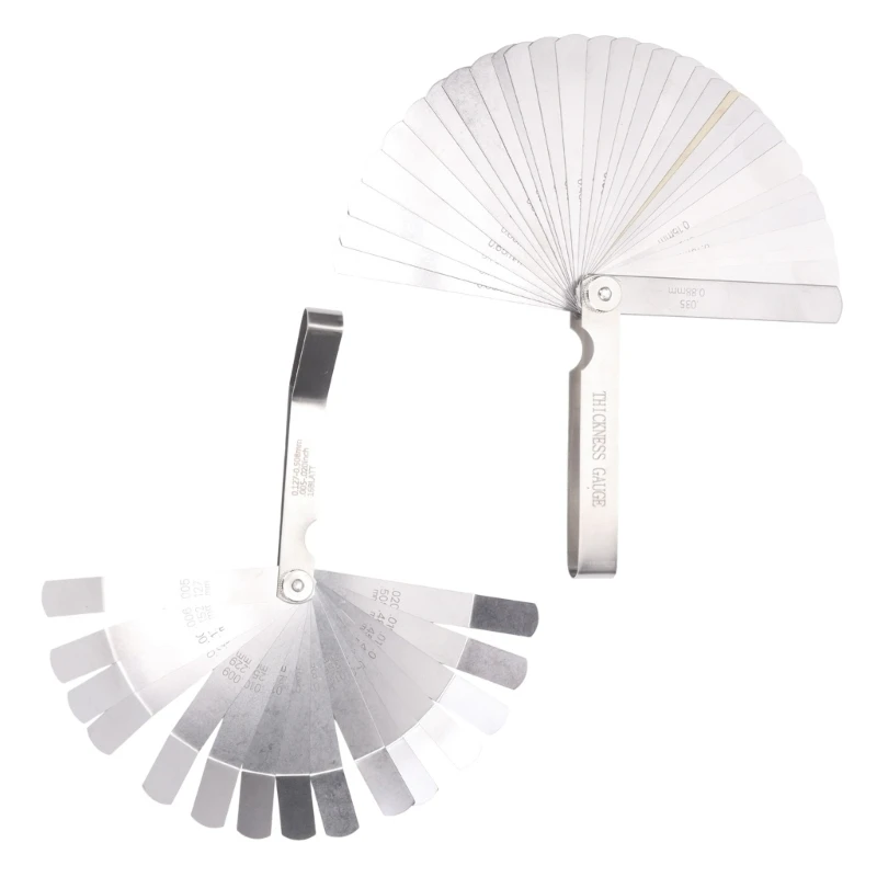  Industrial Grade Feeler Gauge Set 32 Blade For Accurate Gaps Checking