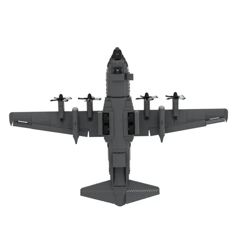 Moc строительные кирпичи модель военного истребителя Legacy C-130H Hercules 1:38 технологические блоки подарки рождественские игрушки наборы «сделай сам» сборка