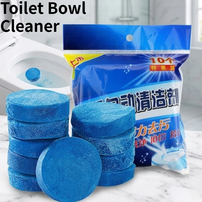 40 Pastillas Limpiadoras Automáticas para Inodoro, con Aroma a Limón y Lavanda, Potente Desodorante para Baño y WC