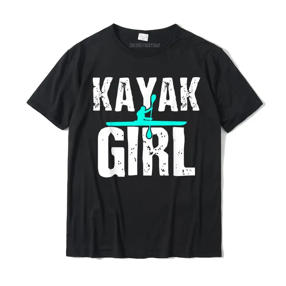 Kayak Kayaking Boating Gift Water Rowing T-Shirt Tops Shirts Funny Fitness Tight Cotton Man T Shirt Summer