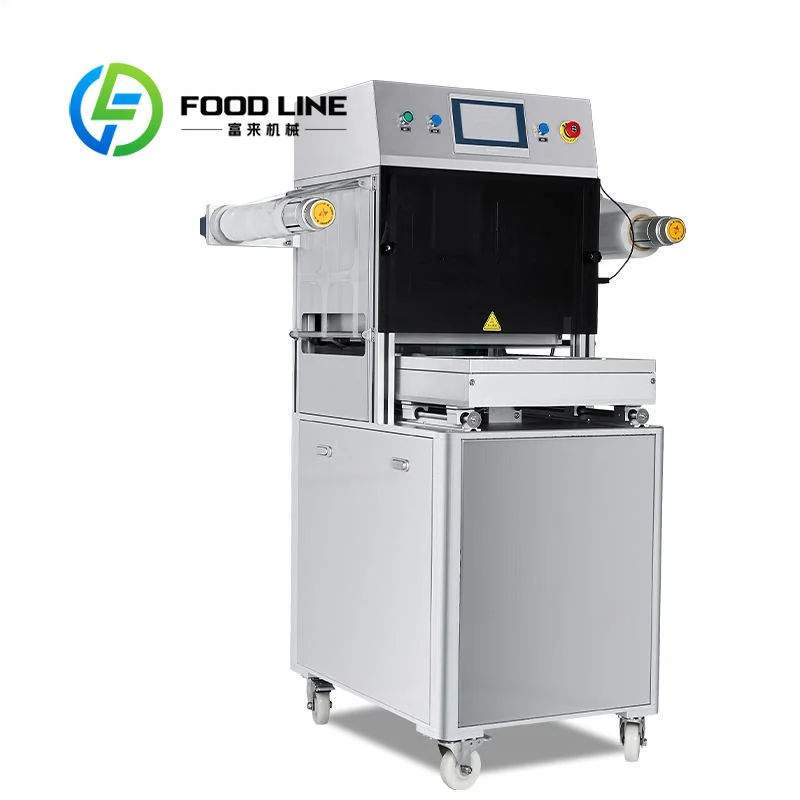 High Quality Vacuum Tray Sealer Machine MAP Modified Atmosphere Packing Machine Seafood Packaging Sealing Machine