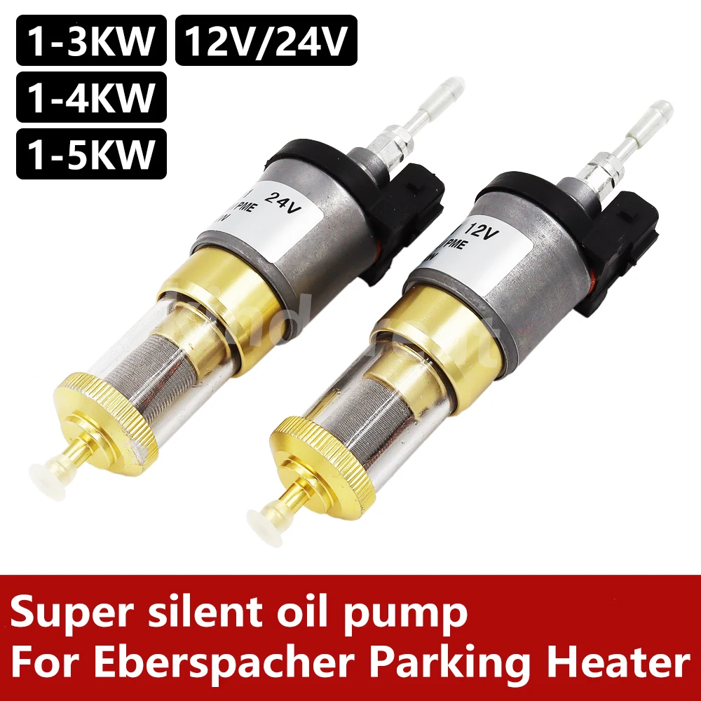 

Car Upgrade Ultra-low Noise Heater Fuel Pump 12V/24V For Eberspacher Universal Car Air Diesel Parking Oil Pump For Truck