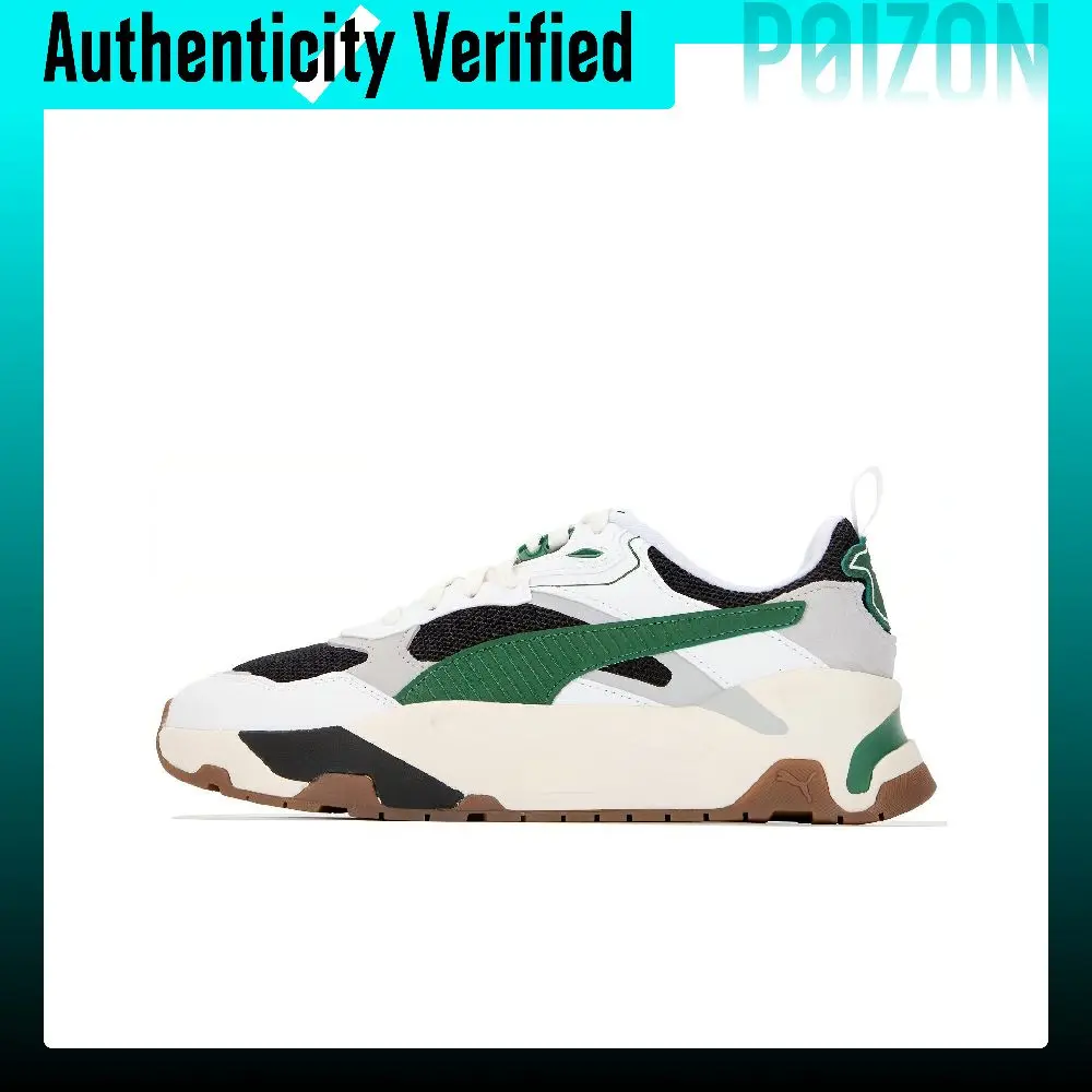 PUMA Trinity Casual Shoes Unisex Low-top Black/Green 389289-05
