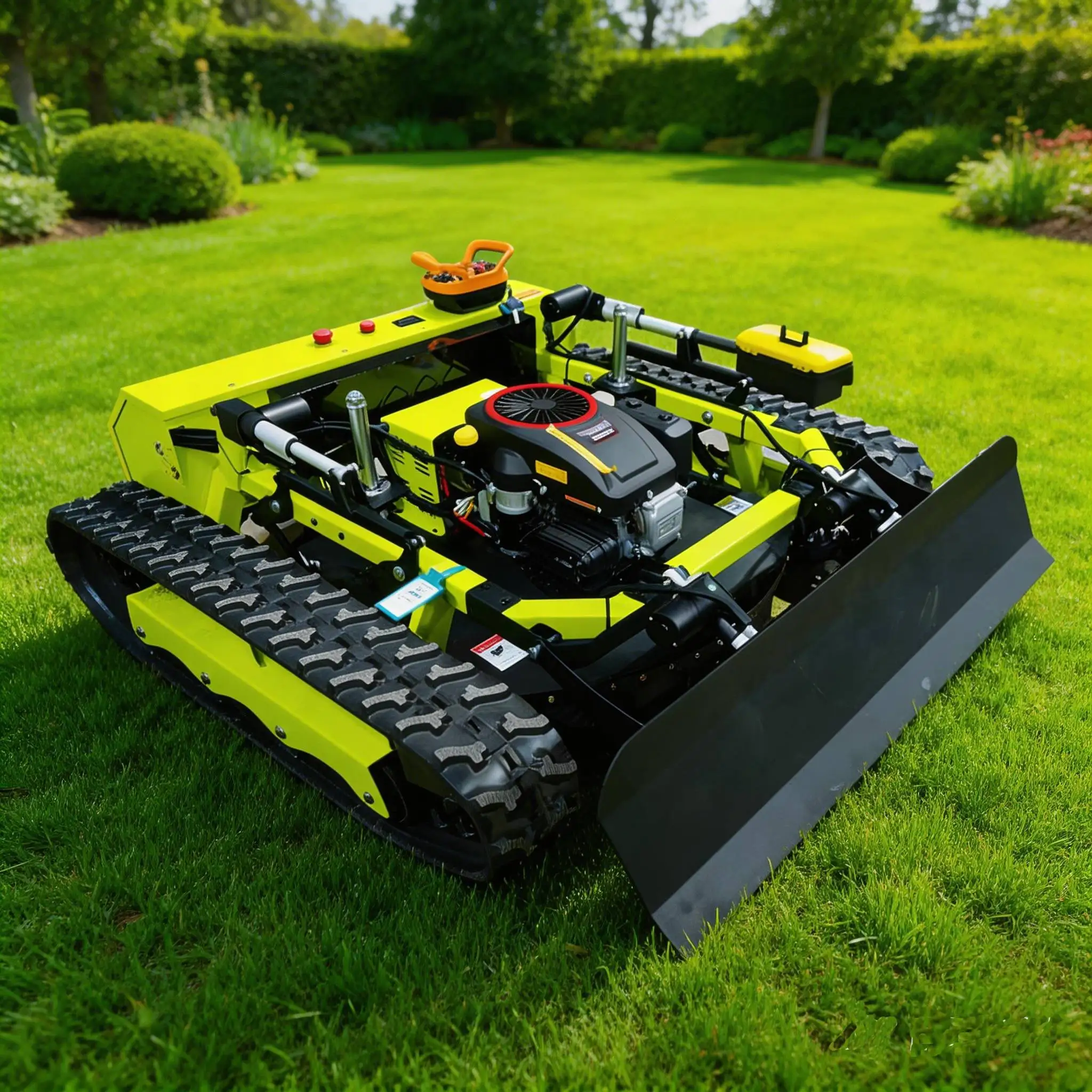 Mulching Brushcutter agricultural machinery lawn mower cordless robot mower complete lawn mower with CE EPA certification