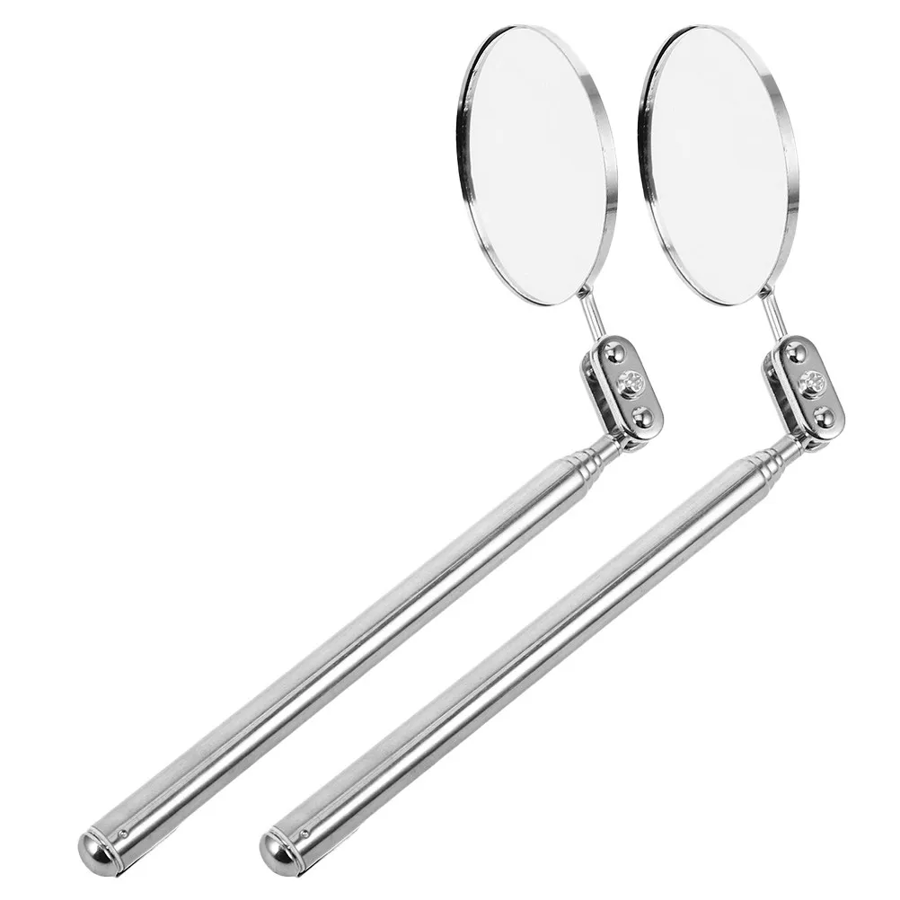 

Комплект из 2 складных телескопических инспекционных зеркал для механиков, для осмотра под автомобилем