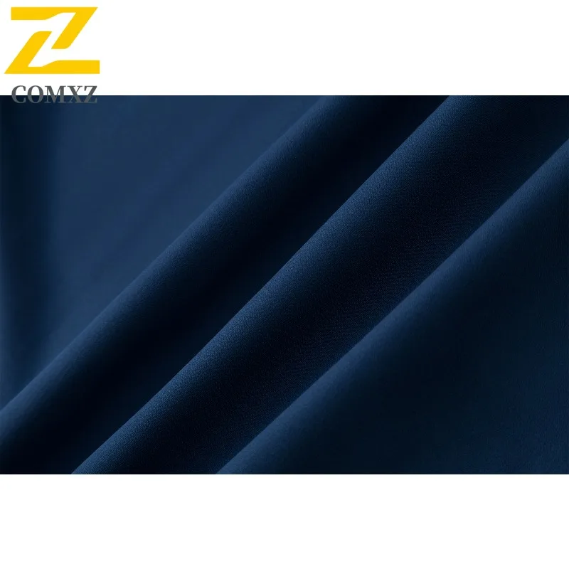 COMXZ Stand Collar Men Jacket Brand Luxury Business Casual Coat Premium Fashion Commuter Office Spring Autumn Outerwear