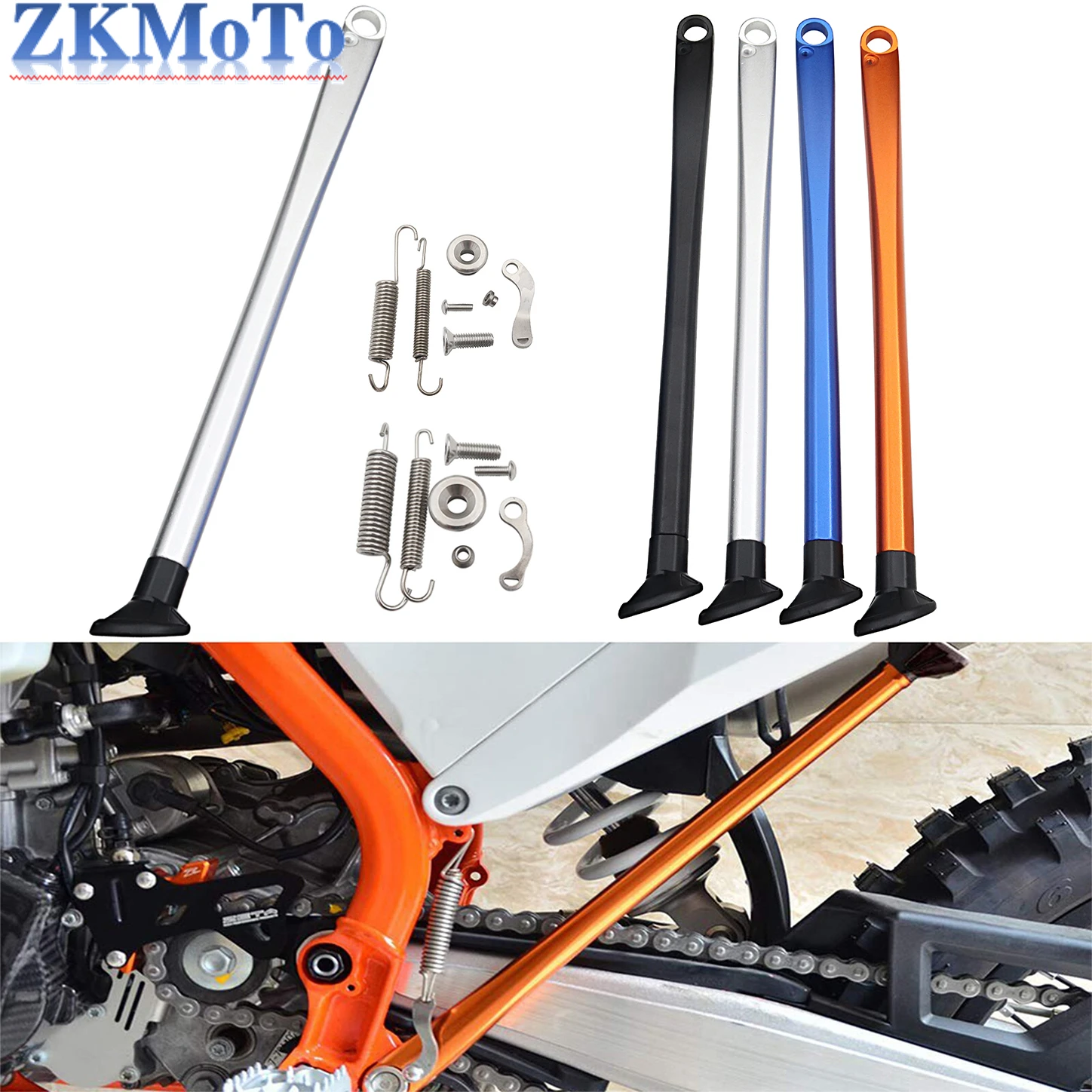 Motorcycle CNC Parking Side Stand Kickstand For Husaberg Husqvarna FE TE 125-501cc For KTM SX SXF XC XCF XCW XCFW EXC EXCF EXCR