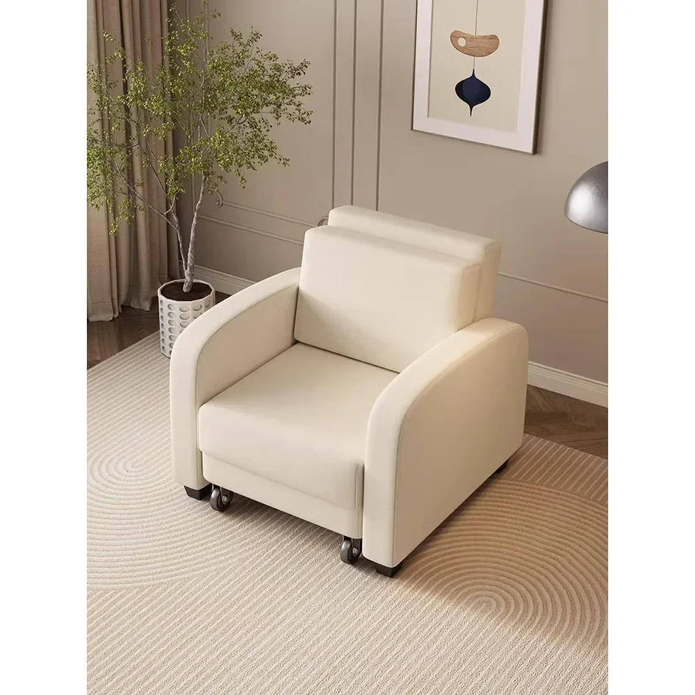 Sofá cama de apartamento, sofá de unidad pequeña, mercado de ventas de Hong Kong y Taiwán, sala de alquiler, sala de estar, tela para una sola persona