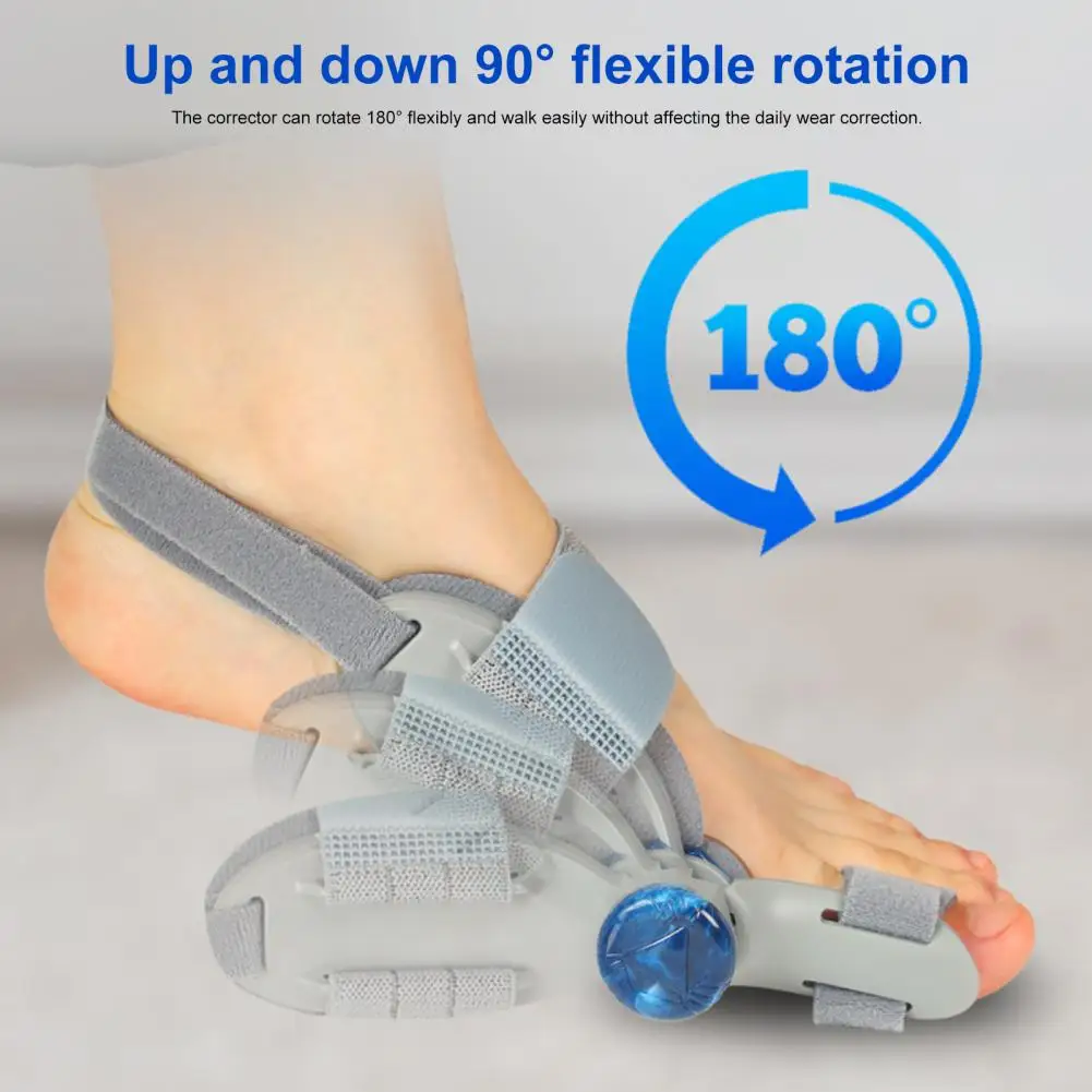 1/2Pcs Bunion Corrector Toe Separator for Women Men Adjustable Bunion Splint Silicone Pad Orthopedic Toe Straightener