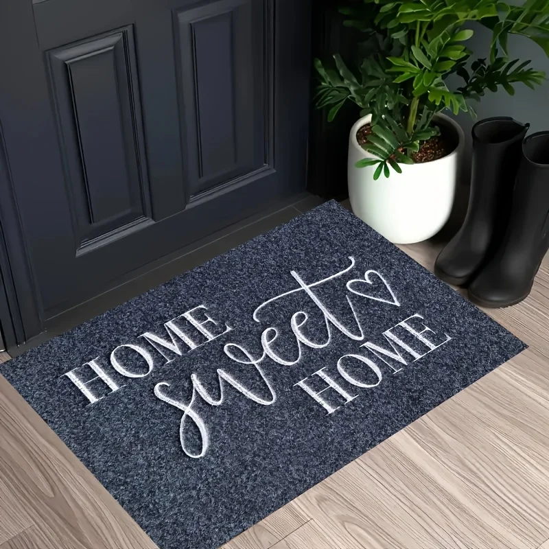 VIKAMA Entrance Carpet For Foyer Kitchen Living Room Bedroom Bathroom Stain-Resistant And Easy-To-Clean Mat Home Decoration