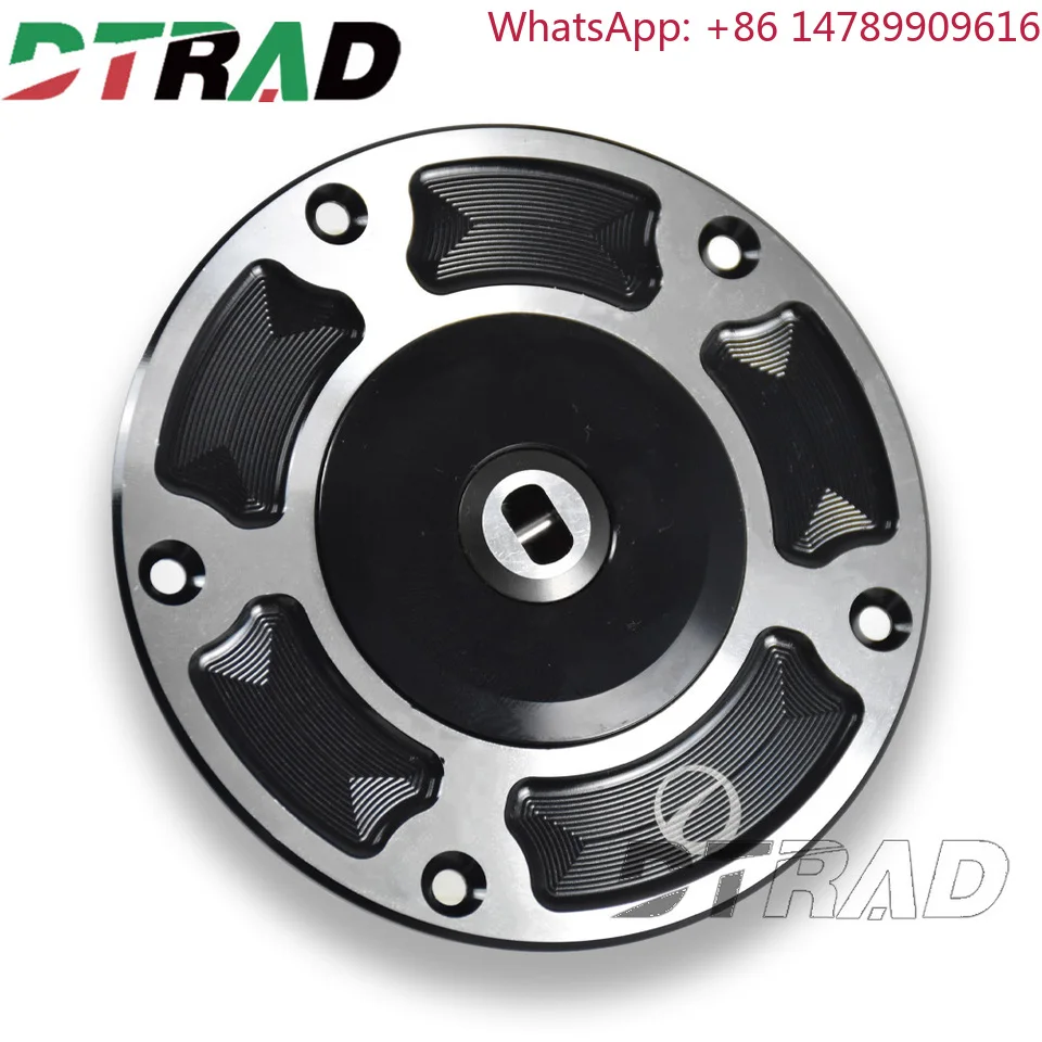 Tampa de Combustível de Liberação Rápida DTRAD Prata para Moto Guzzi NO RGE 1200/T/GT 8V, Tampa de Enchimento de Óleo do Motor em Alumínio CNC