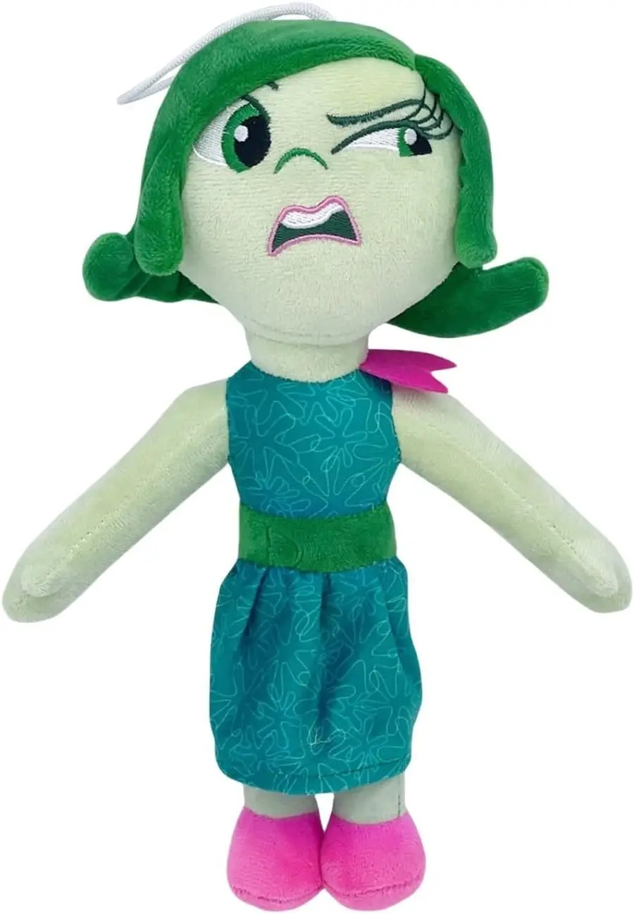 Inside Out 2 Plush, Envy Pillow Plush, Embarrassment Soft Doll Toys, Anxiety Stuffed Animals Toy Birthday Gifts