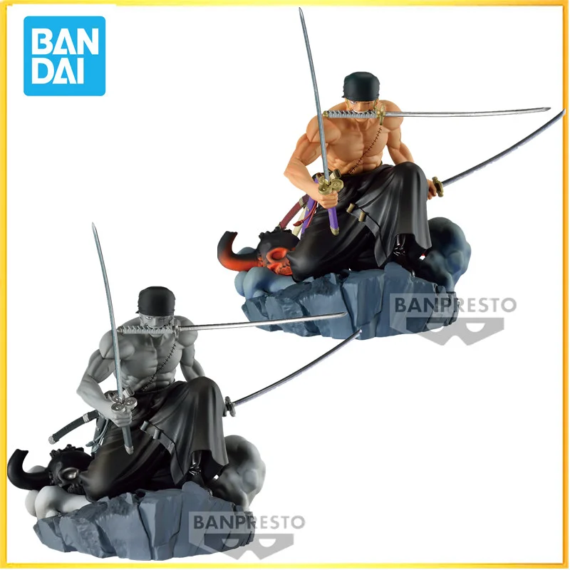 

In stock Baidan Banpresto Original ONE PIECE DIORAMATIC Zoro 15 Cm Anime Action Figures Toys