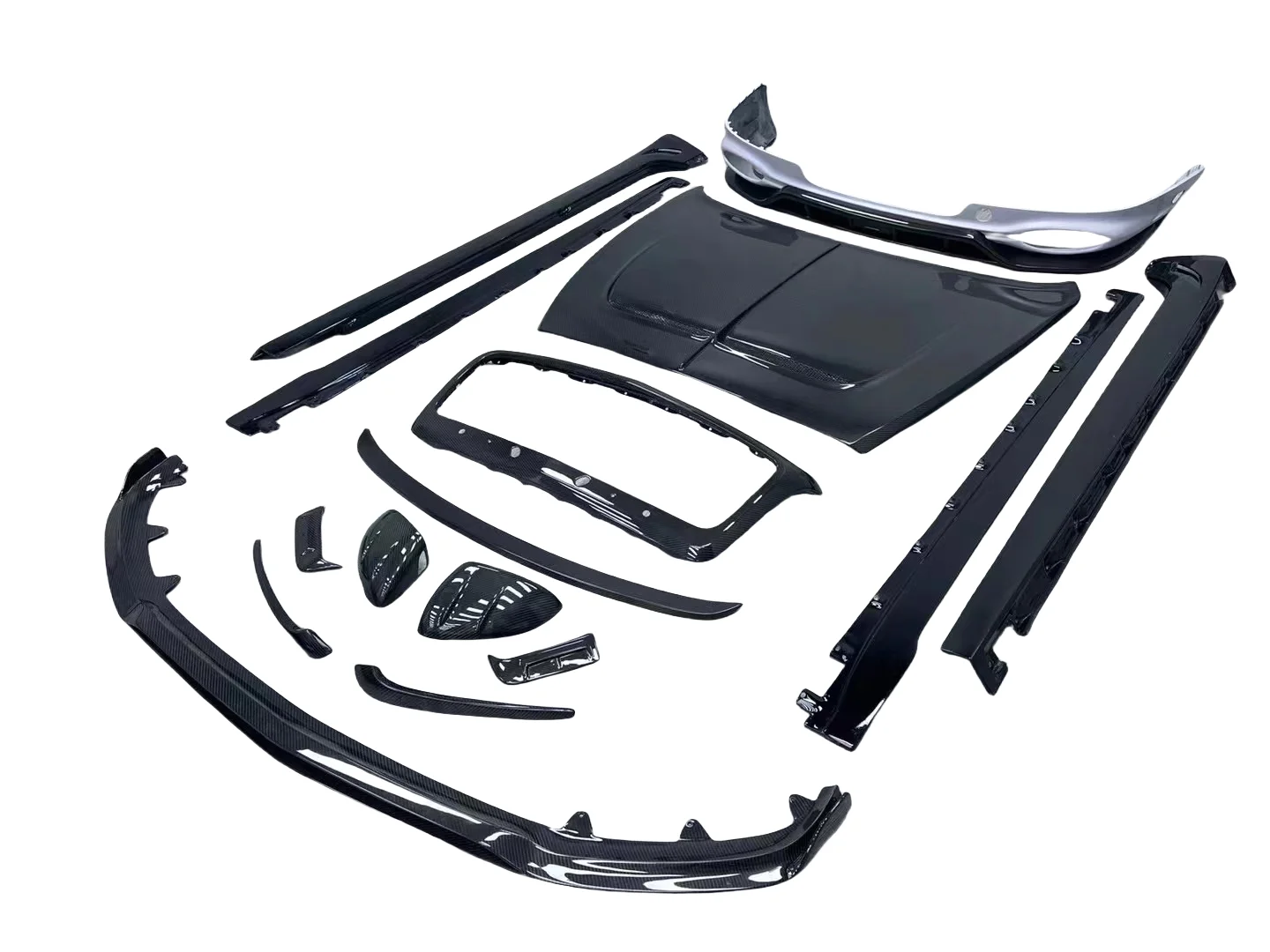 Car Body Kit For Old-to-new ConversionFor Mansory Carbon Fiber Small Surround For New For Custom Tuning Interior & Exterior Par
