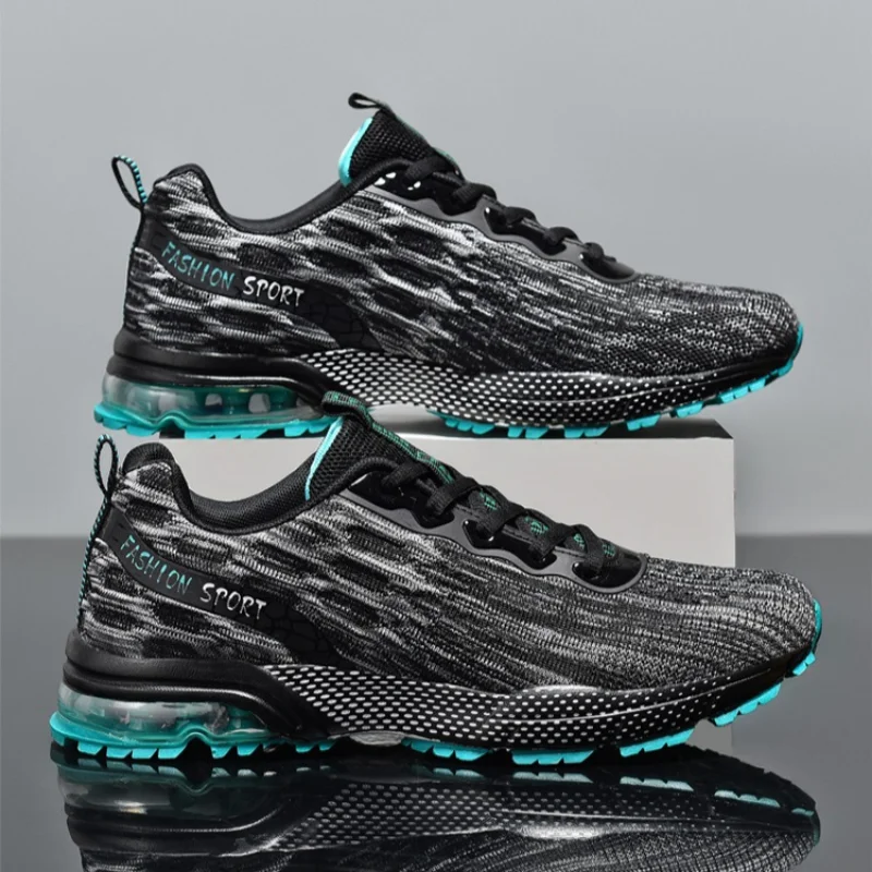 

Мужские кроссовки высокого качества для летающего бега, весна-лето, новые дышащие тренировочные туфли на мягкой подошве, трендовая мужская обувь, Zapatillas Hombre