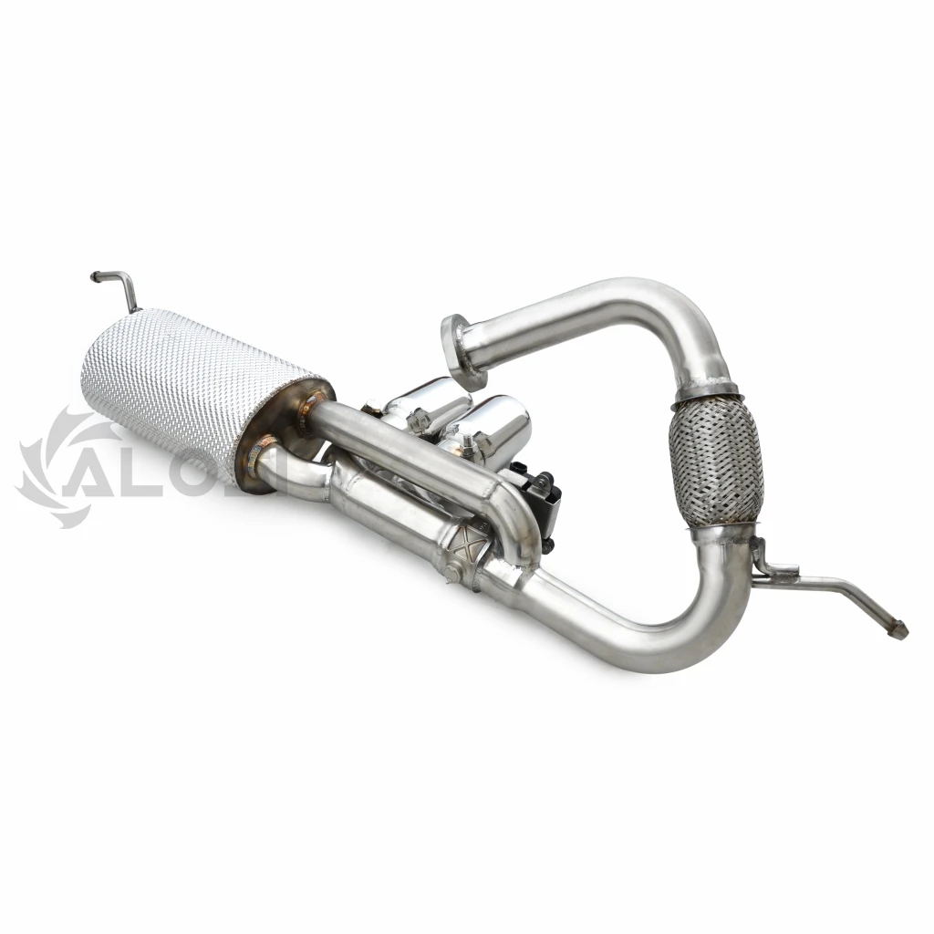 High-performance cat back exhaust  for Mercedes SMART 451 1.0T 2007-2015 Stainless steel with valve control exhaust