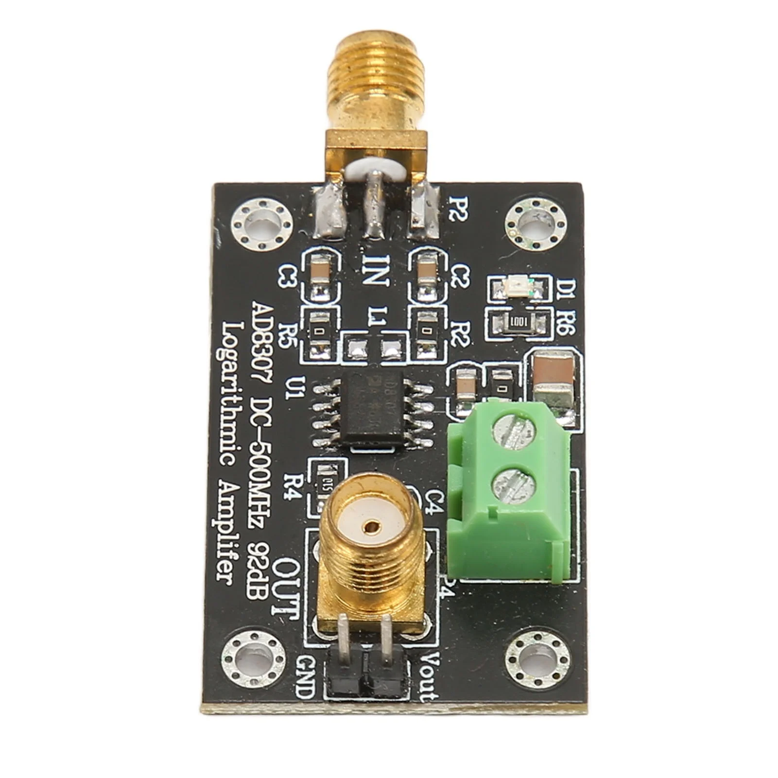AD8307 RF Power Detector DC 500MHz Antenna Power Transmitter Radio Frequency Power Meter Logarithmic Detector