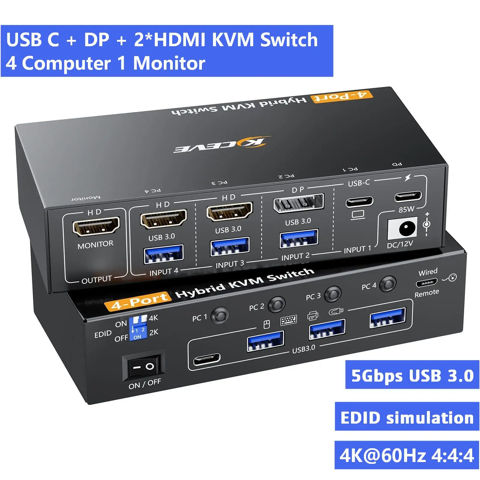 Kvm Switch 1 Monito…