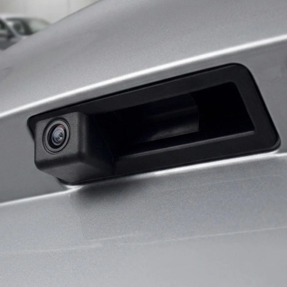 License Plate Light Cam Trunk Switch Camera Black Trunk Switch Direct Replacement Part High Resolution Imaging