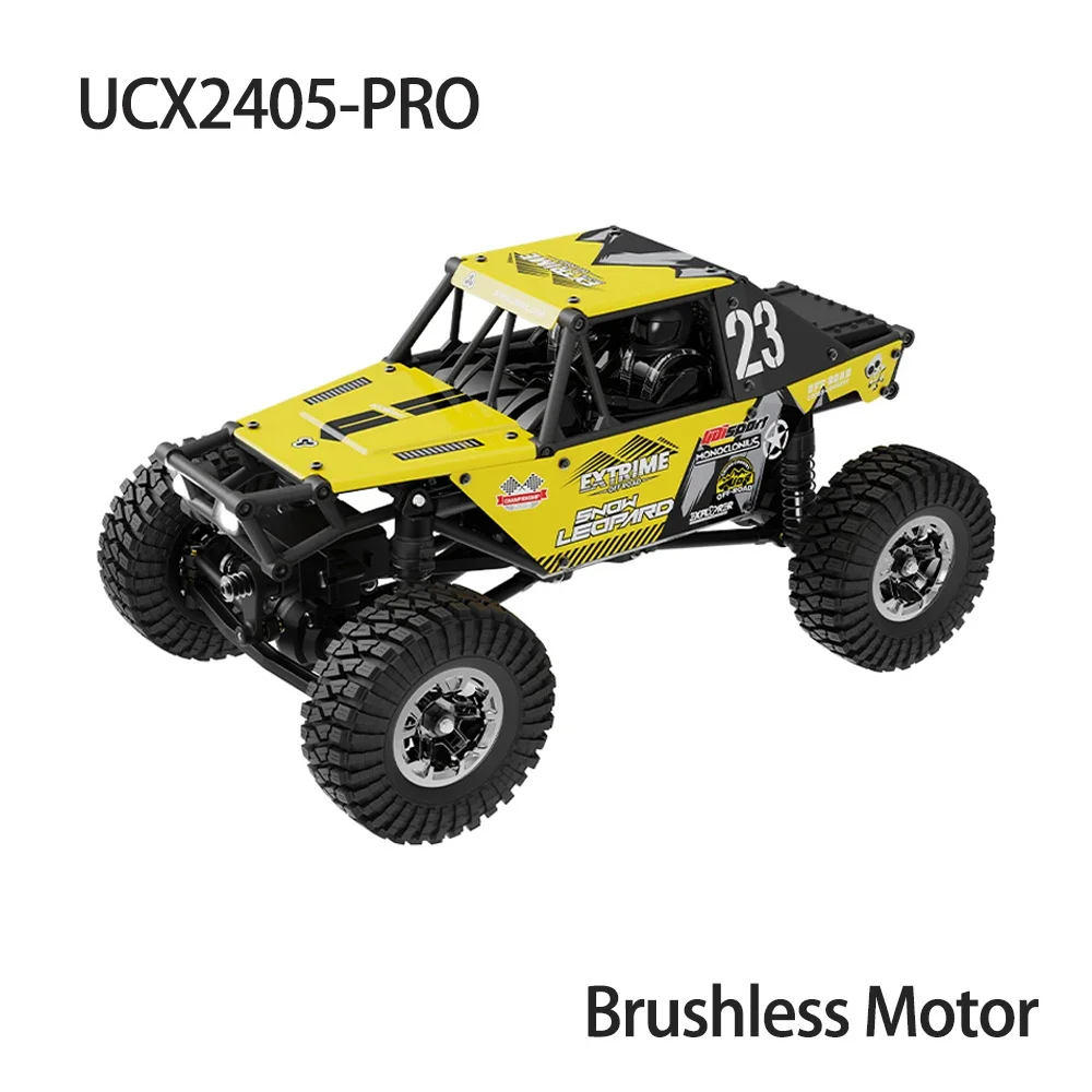 1/24 RC Crawler UDIRC UCX2405 Borstelloze/Geborstelde Motor 4WD Off-road Mini Rock Crawler Klimmen Voertuig RTR RC Auto speelgoed