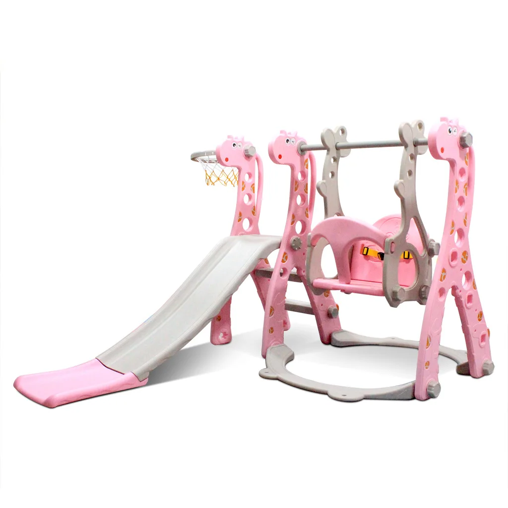 

Children's Slide & Swing Combo Multifunctional for Ages 1-5