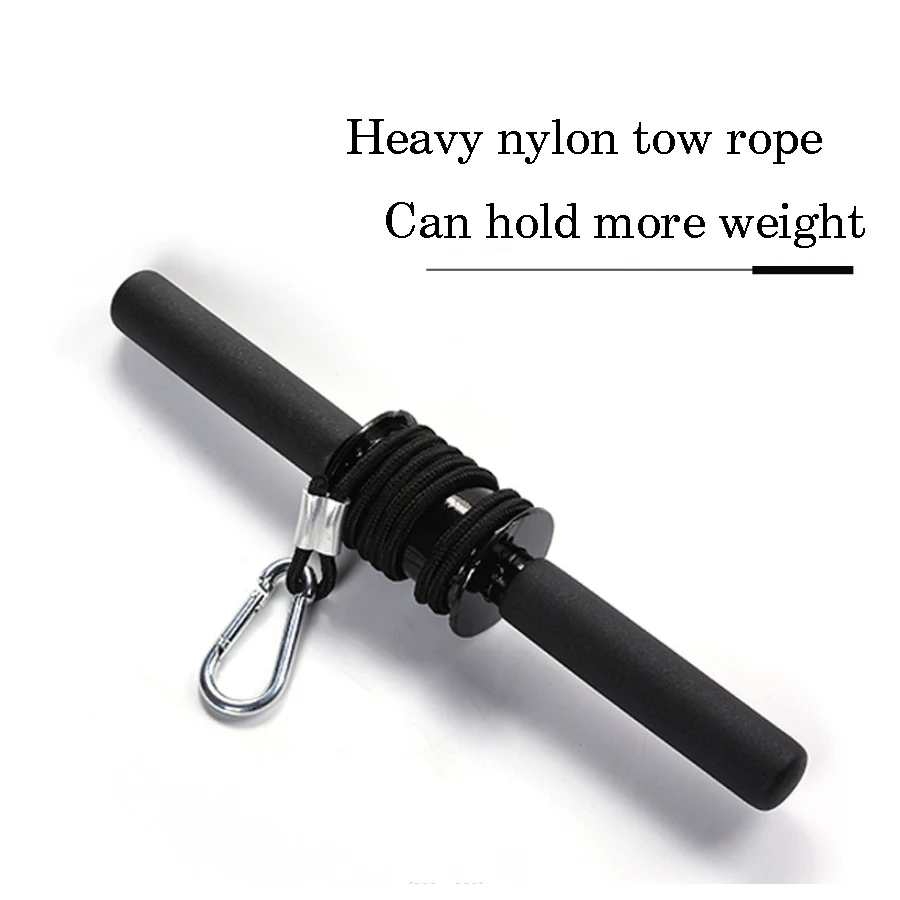 Forearm trainer Arm strength trainer Fitness equipment strength lifting rod rope winder Forearm arm exercise