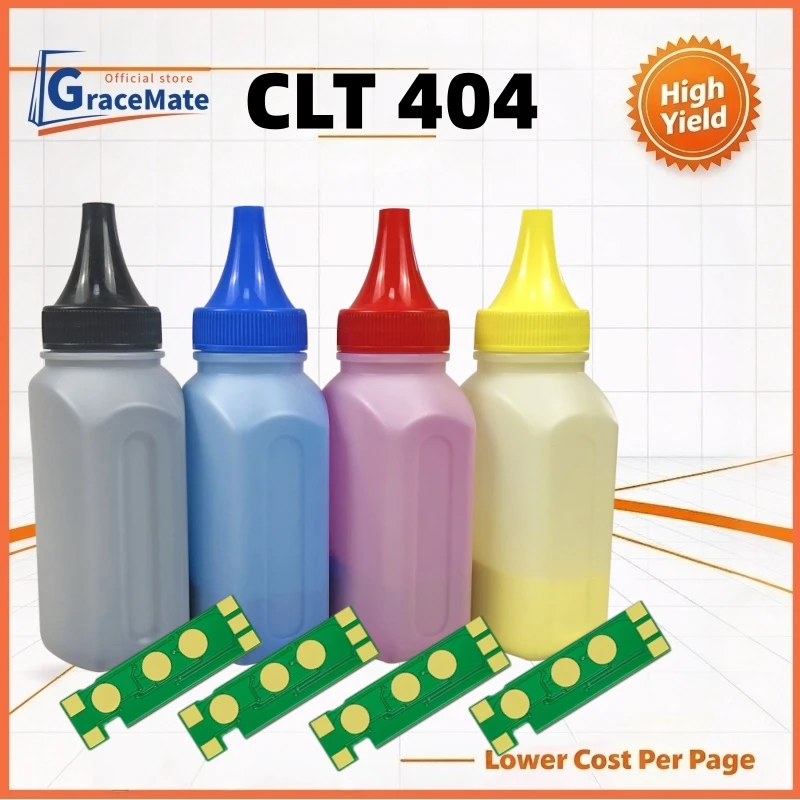 K404S CLT-404S Toner powder chip For Samsung C430 C430W C432 C433W C43X C48X C480 480FN 480FW 480W C482W C483 1.5K 1K