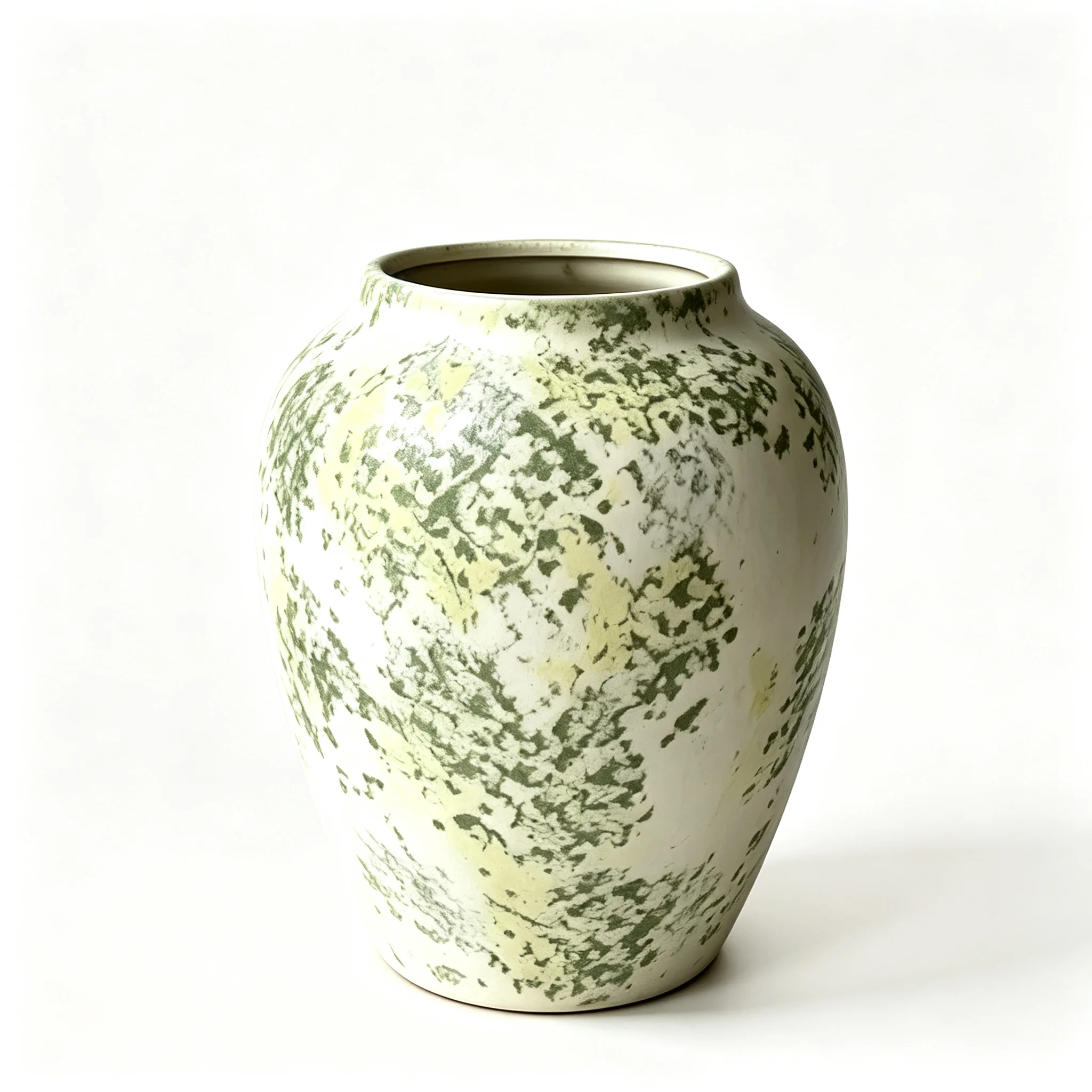 Speckled Texture Ceramic Vase Wabi Sabi Style Pottery Flower Vase Home Tabletop Decoration for Dried Floral