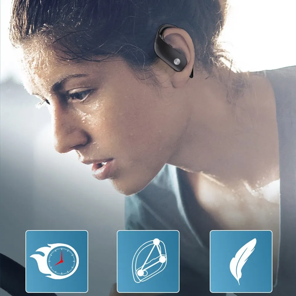 T16/T17 سماعات بلوتوث باس ستيريو لاسلكي الرياضة LED عرض سماعة الأذن هوك حر اليدين سماعة مع صندوق شحن هيئة التصنيع العسكري