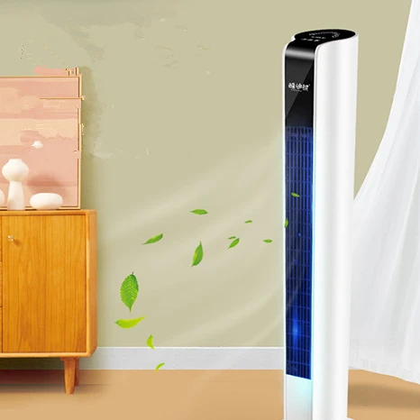 Tower Cooler Energy-saving Household Electric With Remote Control Touch Display Cooling Tower Fan High Power Bladeless