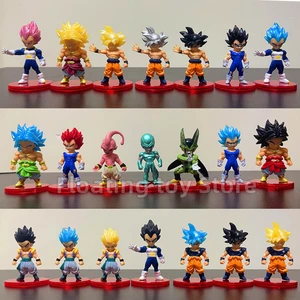 Dragon Ball Z Actionfigur Set, Anime -Aufkleber, Modellspielzeug, Super Saiyajin, Sohn Goku, Gohan, Vegeta, Broly, Flautin, Majin, Ochse, Geschenke 10 Hauptverkaufskleidung Baby Gohan - №4