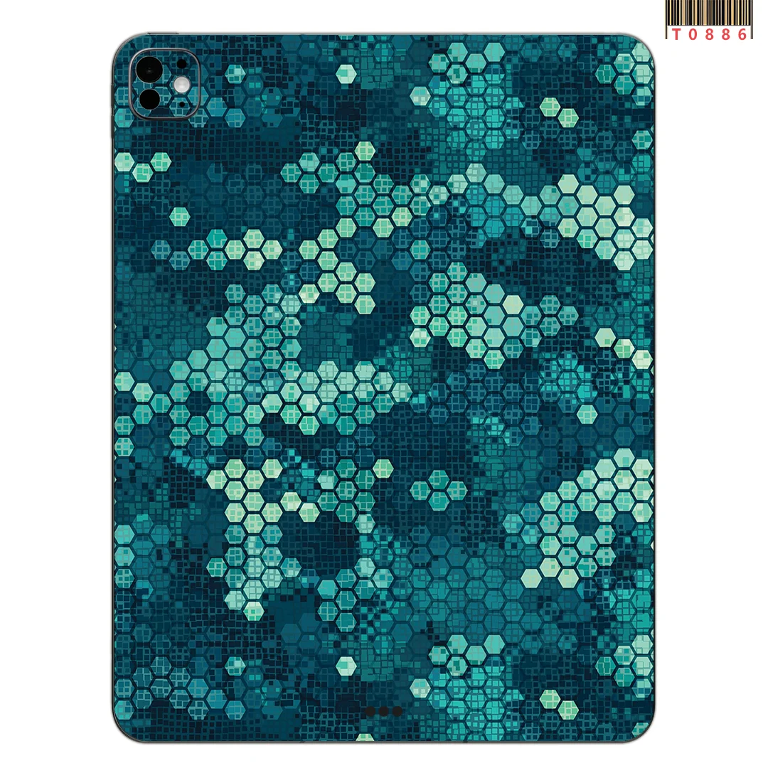 For iPad Pro 13 11 2024 ipad 11 2025  Mini 7 6 Full Cover Colorful Back Film Covers Decal Skin Protector Sticker